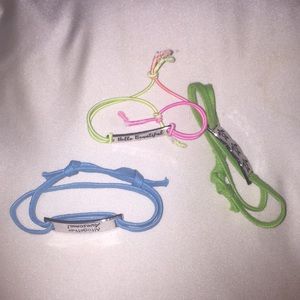 Three bracelet bundle